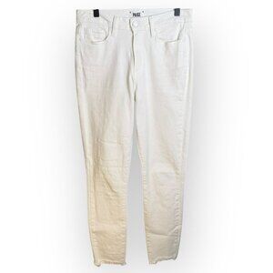 Paige White Hoxton Ankle Jean 28